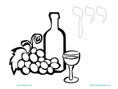 דפי צביעה לפסח